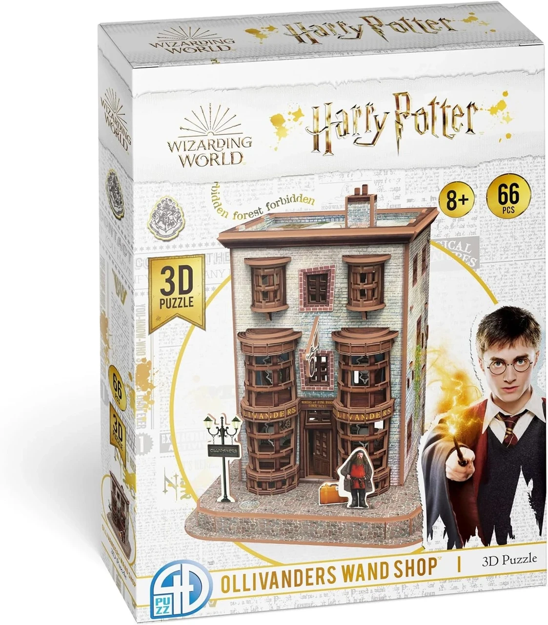 Пазл 3D Гаррі Поттер. Крамниця чарівних паличок Олівандера (Ollivander Wand Shop Set 3D puzzle Harry Potter)