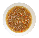 Суп гороховий із соєвим м'ясом та овочами, 500г, фото 2