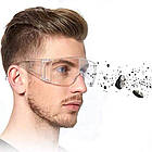 Захисні окуляри прозорі ударостійкі / Окуляри для захисту для очей, фото 5