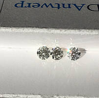 Діамант 2,3 ММ 0.045 КТ { АКЦІЯ ЦІНА } Чистота 3/4