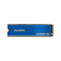 Твердотельный накопитель M.2 ADATA LEGEND 700 512 ГБ 2280 PCIeGen 3x4 3D NAND Чтение/запись: 2000/1600 МБ/с