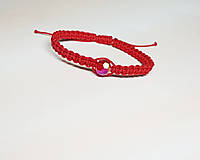 Плетений браслет-оберіг (червона нитка) RedBead