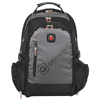 Стильный городской рюкзак GRISSOM GA-6605 24л для тренировок и поездок (2 цвета)