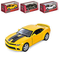 Инерционная машинка Chevrolet Camaro Kinsmart KT5383WF металлическая, 1:38 0201 Топ !