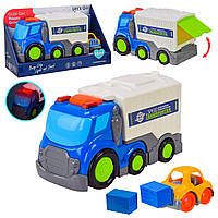Игрушечная машинка Автовоз (машинка, на батарейках, светловые и звуковые эффекты, в коробке ) 7203 Синий