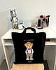 Екошопер BookOpt ВК4057 Teddy Bear (Be Excellent) чорний, фото 4