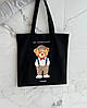 Екошопер BookOpt ВК4057 Teddy Bear (Be Excellent) чорний, фото 6