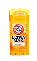 Arm & Hammer, UltraMax, твердий дезодорант-антиперспірант, без запаху, 73 г