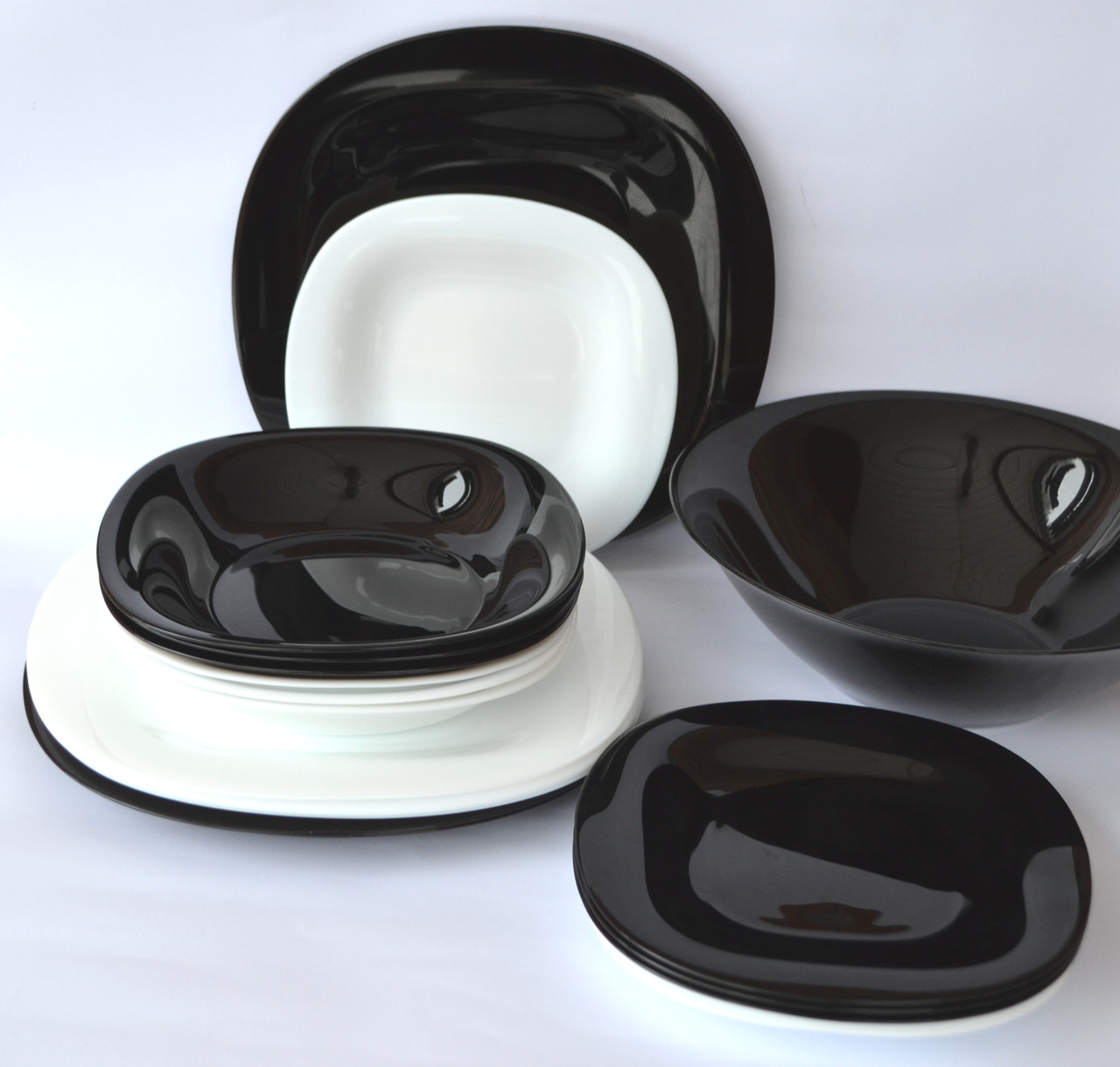 Сервіз Luminarc Carine White&Black 19 предметів