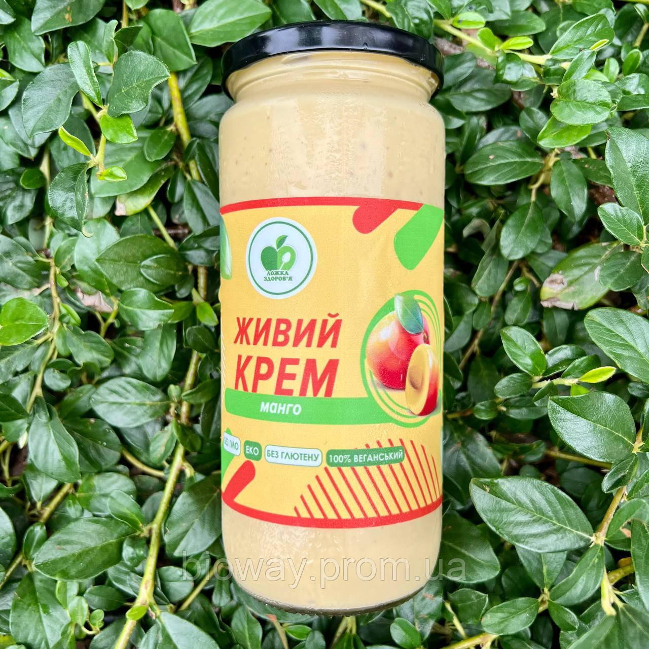 Живой крем " МАНГО" 200 г, БЕЗ CАХАРА VEGAN продукт, Пюре манго, Джем Манго, "Ложка Здоровья" - фото 7 - id-p2089135035