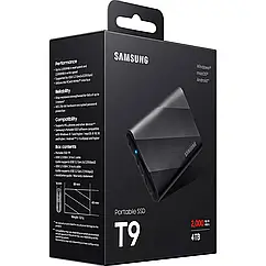 SSD - накопичувач Samsung T9 4TB Portable SSD (MU-PG4T0B)