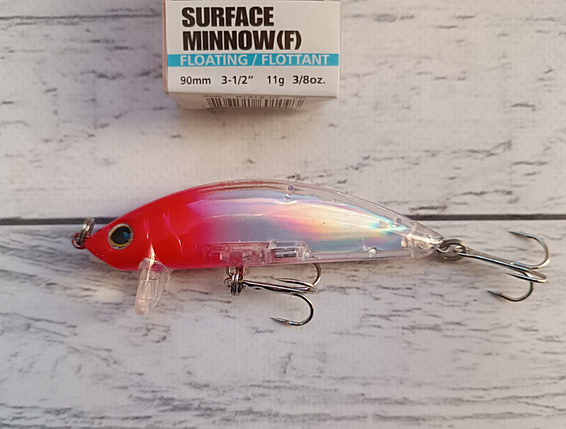 Воблер Міноу 3D Inshore Surface Minnow F 90mm 11.0g, фото 1