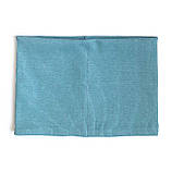 Шарф-снуд дитячий демісезонний DoRechi універсальний розмір 15х20 см (до 3-х років) М'ятний, фото 2