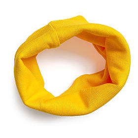 Шарф-снуд дитячий демісезонний DoRechi універсальний розмір 15х20 см (до 3-х років) Жовтий