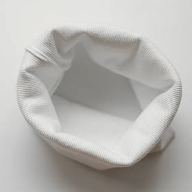 Шарф-снуд дитячий демісезонний DoRechi універсальний розмір 15х20 см (до 3-х років) Білий