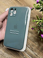 Силіконовий чохол на iPhone 11 Pro ( Pine Green )