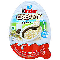 Яйцо Kinder Creamy Milky Crunchy 19g