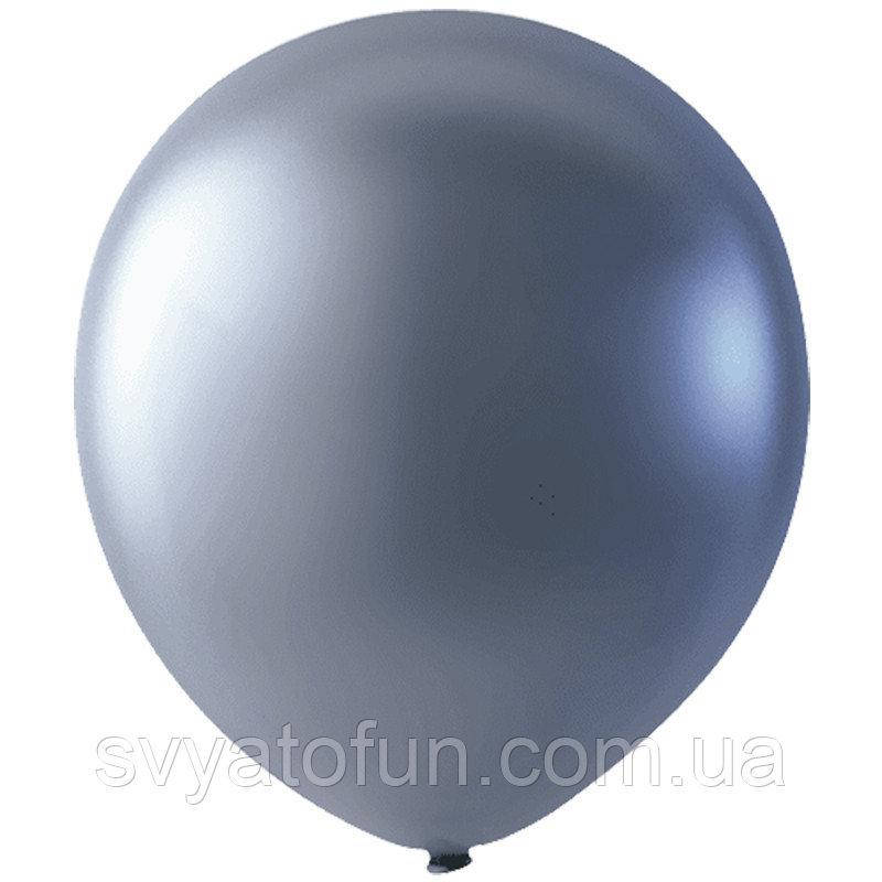 

Латексные шарики 12" металлик Silver 026 (серебро) 20шт/уп Мексика