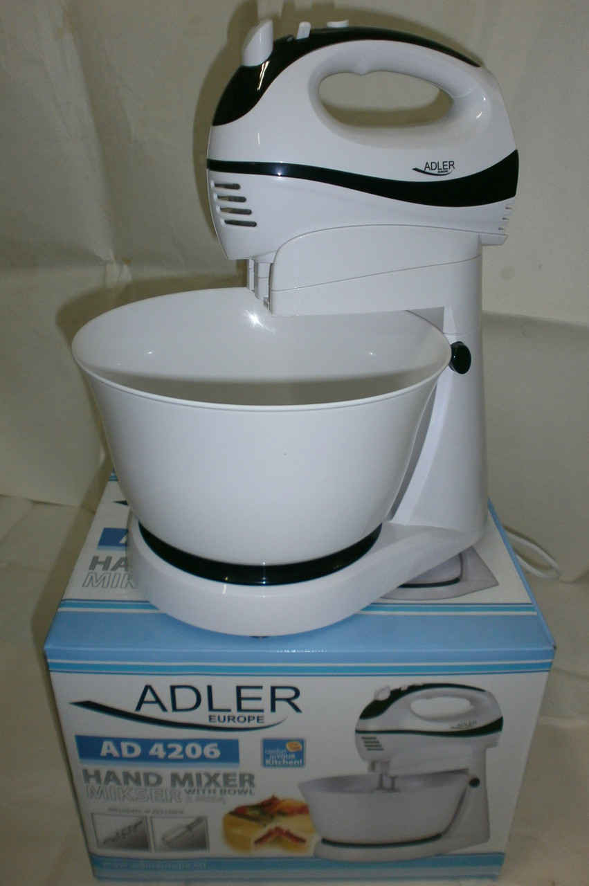 Новий європейський міксер з чашею Adler AD4206 з Європи з гарантією