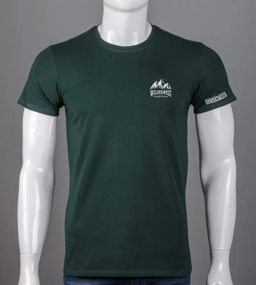 Футболка чоловіча Wilderness 2405м (Уп.4шт M-XXL), Темно-зелений