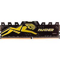 Модуль памяти для компьютера DDR4 8GB 2666 MHz Panther Black/Gold Apacer (AH4U08G26C08Y7GAA-1)