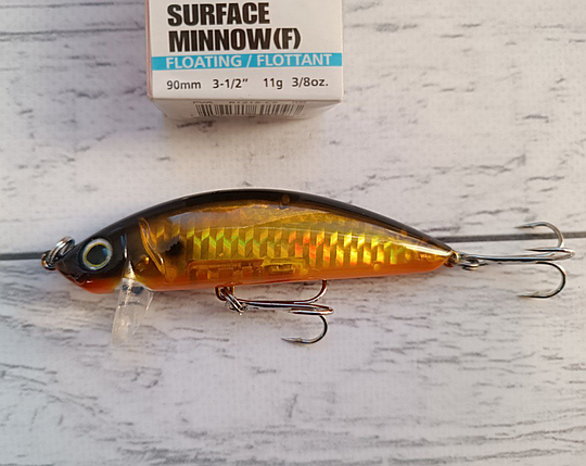 Воблер Міноу 3D Inshore Surface Minnow F 90mm 11.0g, фото 1