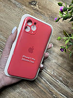 Силіконовий чохол на iPhone 11 Pro ( Raspberry )