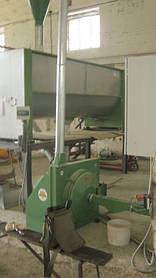 пневмодробилка и горизонтальный смеситель