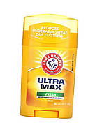 Arm & Hammer, UltraMax, твердый дезодорант-антиперспирант для мужчин, аромат «Свежесть», 28 г