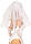 Еротичний костюм нареченої Leg Avenue Tiered bridal veil O/S, фото 3