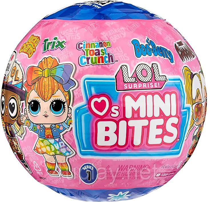 Ігровий набір LOL Surprise Loves Mini Bites Лялька Лол Сюрприз Лав Міні Байтс - тематика пластівці