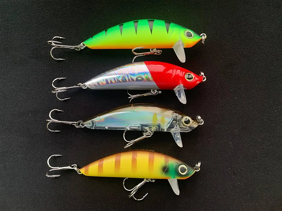 Воблер Міноу 3D Inshore Surface Minnow F 90mm 11.0g Набір 4шт, фото 1