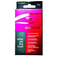 Фарба для брів Barvia B2-03 9г графіт