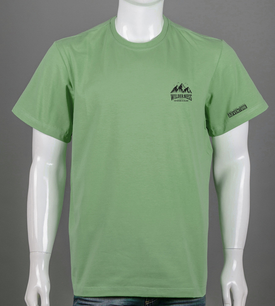 Футболка батал Wilderness 2405б (Уп.4шт 3XL,4XL), Оливковий