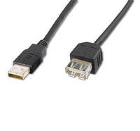 Digitus USB 2.0 (AM/AF) 1.8m Hatka - Те Що Треба