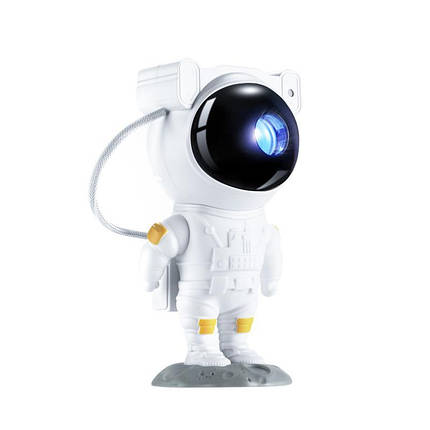 Ночник LED проектор зоряного неба астронавт XO CF1 Astronaut Star Projector Lamp White, фото 1