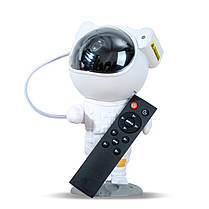 Ночник LED проектор зоряного неба астронавт XO CF1 Astronaut Star Projector Lamp White, фото 5