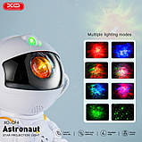 Нічник-проєктор XO CF4 mini Astronaut Sky White, фото 5