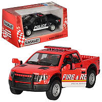 5365 KT/WPR Машина  KINSMART Ford F-150 SVT Raptor Supercrew, инерция, откр. двери,2 цвета,в коробке