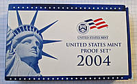 Годовой набор монет США 2004