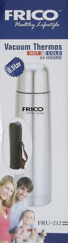 Термос Frico Fru-212, 0,5 л (с чехлом) - фото 1 - id-p475253859