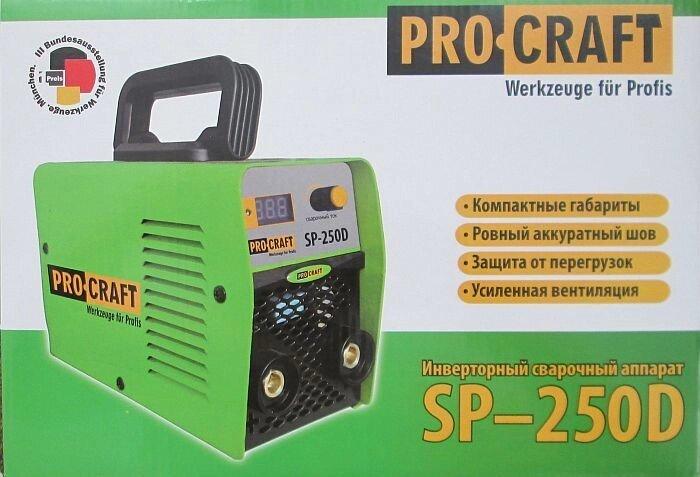 Зварювальний інвертор Pro Craft Sp-250D