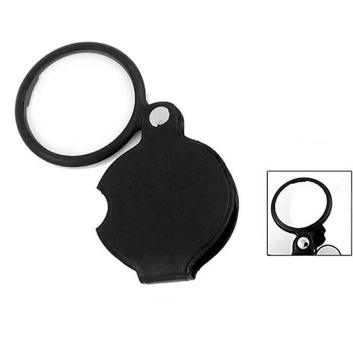 Лупа 4 кратна складна кишенькова, діаметр 50мм, фото 1