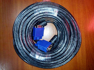 Кабель ULTRA VGA Plug- VGA Plug UC666-2000 (20м), фото 2