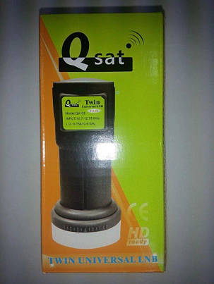 Супутниковий конвертор Q-SAT QK-02 (2вихода), фото 3