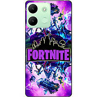 Силіконовий чохол бампер для Infinix Smart 7 HD з малюнком Fortnite Marvel Фортнайт Марвел