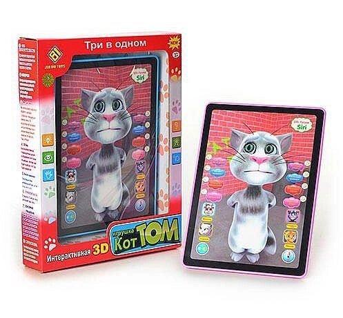 Дитячий планшет, що говорить 3D Кіт Том Talking Tom