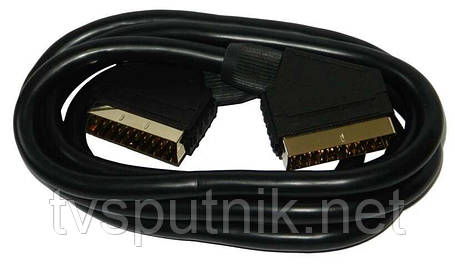 Відео шнур SCART-SCART 21pin Gold 2.0м, фото 2