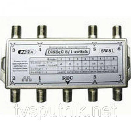 Комутатор DiSEqC 8x1 Ratek, фото 1
