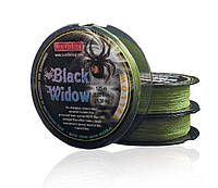 Шнур BratFishing Black Widow Yellow 125м 0,21мм